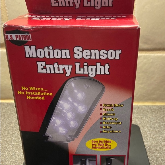 US Patrol Other Nib Us Patrol Brand Motion Sensor Entry Light New